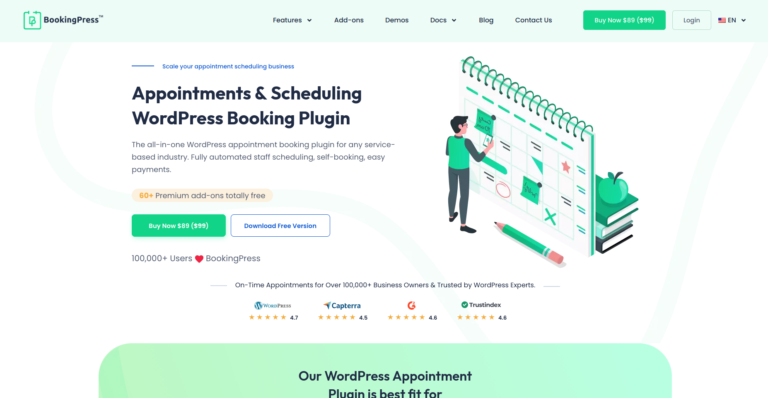 6 Best WordPress Booking Plugins for Appointments in 2026