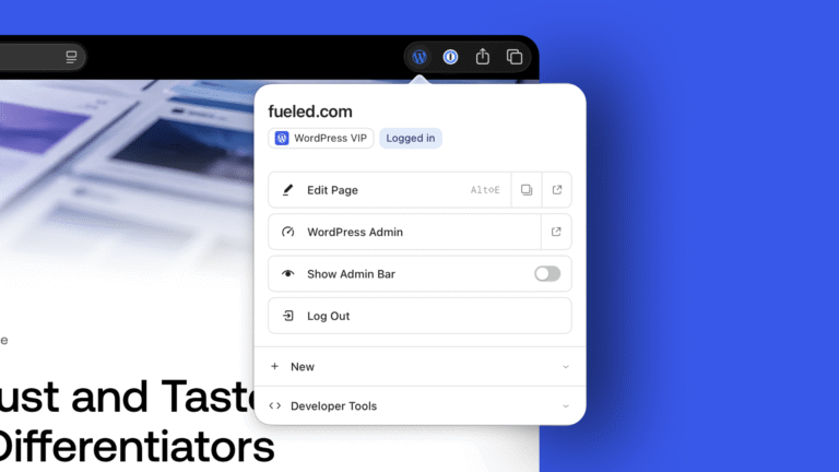 Introducing the WordPress Browser Extension
